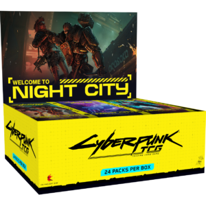 Cyberpunk TCG: Welcome to Night City - Booster Box Display (24 boostery)