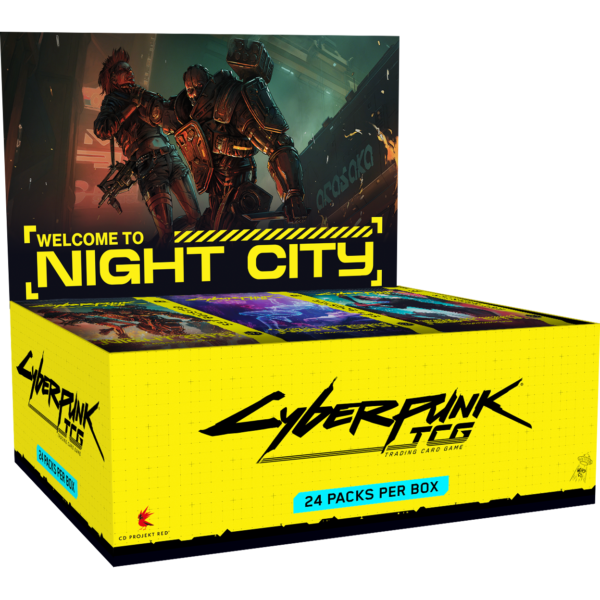 Cyberpunk TCG: Welcome to Night City - Booster Box Display (24 boostery)