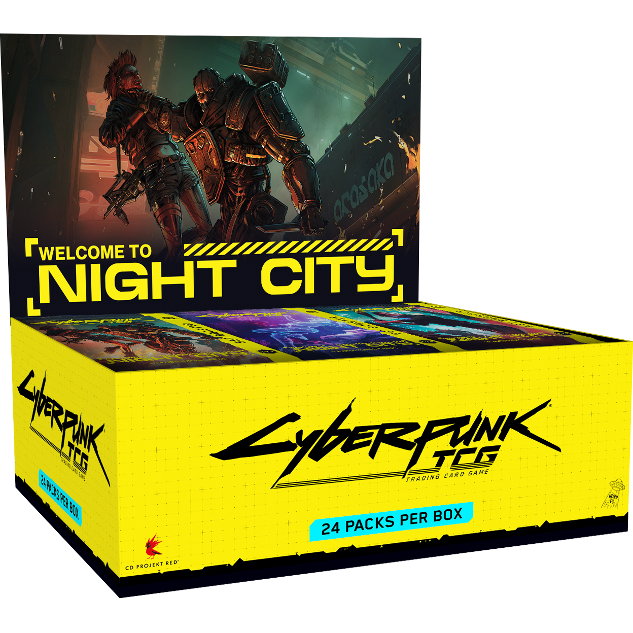 Cyberpunk TCG: Welcome to Night City - Booster Box Display (24 boostery)