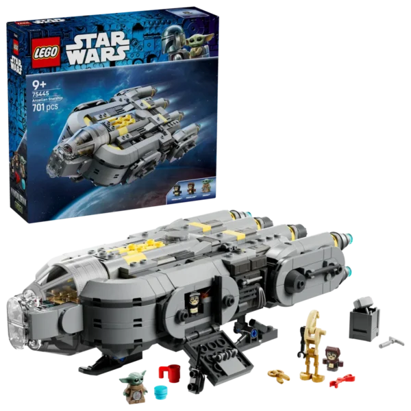 LEGO® STAR WARS Anzellański statek gwiezdny - Mandalorian & Grogu - 75445
