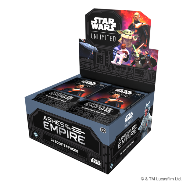 Star Wars Unlimited - Ashes of the Empire - Booster Box Display