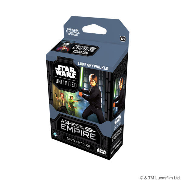 Star Wars Unlimited - Ashes of the Empire - Spotlight Deck - Luke Skywalker