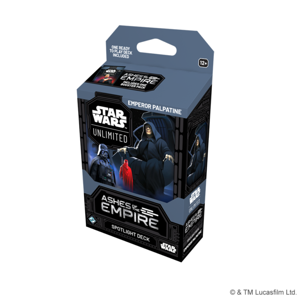 Star Wars Unlimited - Ashes of the Empire - Spotlight Deck - Emperor Palpatine