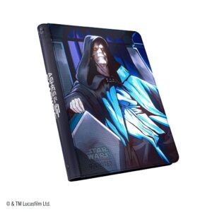 Album na karty Star Wars Unlimited – Luke Skywalker & Emperor Palpatine – Gamegenic Zip-Up Album 18-Pocket