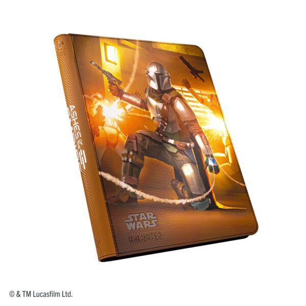 Album na karty Star Wars Unlimited – The Mandalorian / The Armorer – Gamegenic Zip-Up Album 18-Pocket