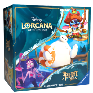 Disney Lorcana: Azurite Sea  – Illumineer’s Trove (Set 06) – Kolekcjonerski zestaw TCG