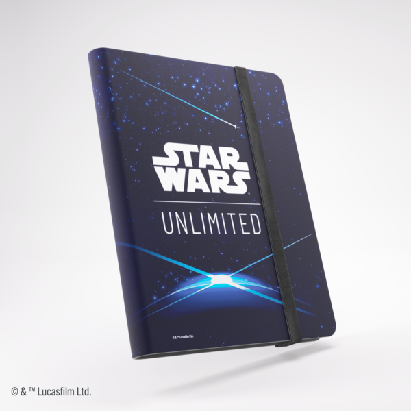 Album na karty Star Wars Unlimited - 18-Pocket Card Back Blue