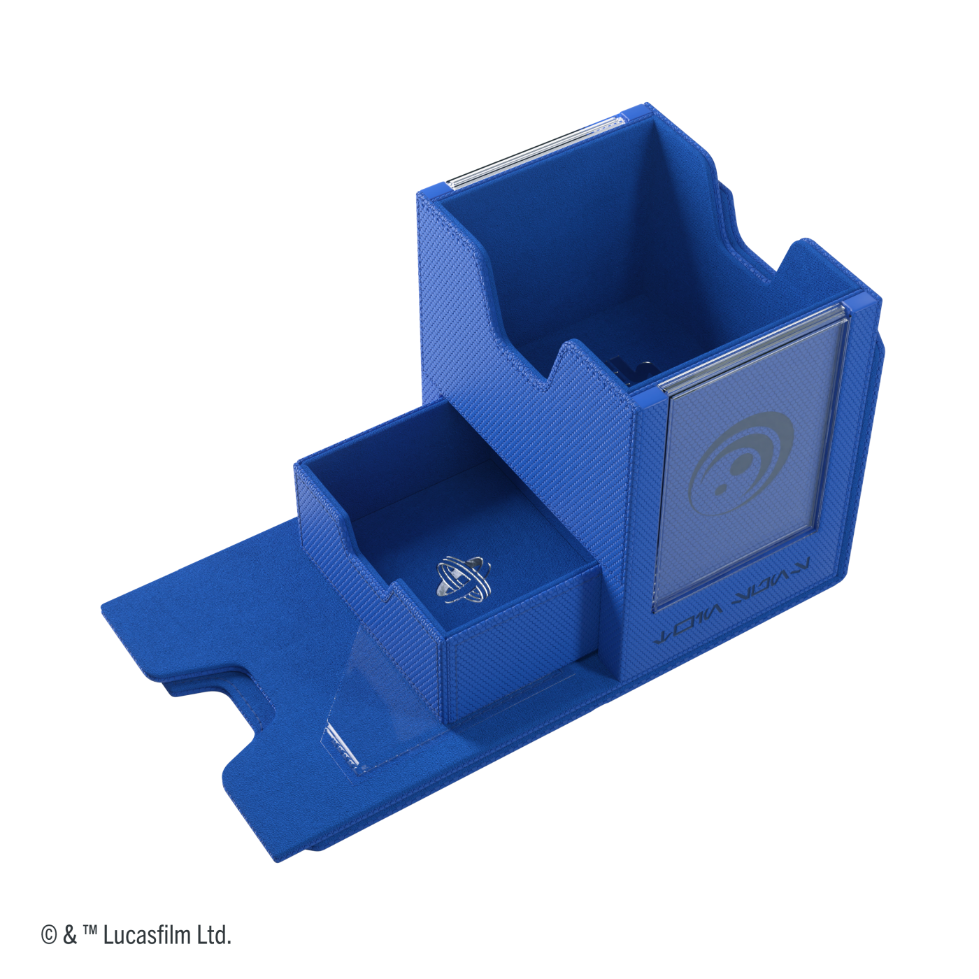 Twin Suns Deck Pod - Deck Box Star Wars Unlimited - Niebieski - obrazek 7