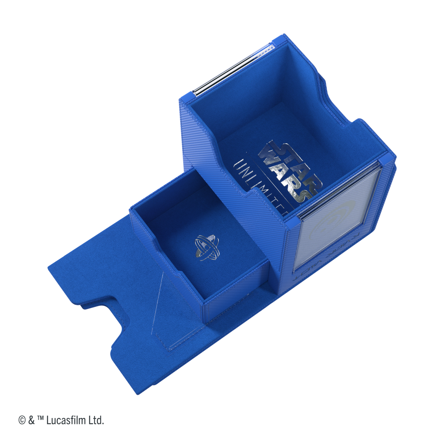 Twin Suns Deck Pod - Deck Box Star Wars Unlimited - Niebieski - obrazek 3