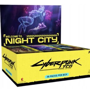 Cyberpunk TCG: Welcome to Night City - BETA Booster Box Display (36 boosterów)