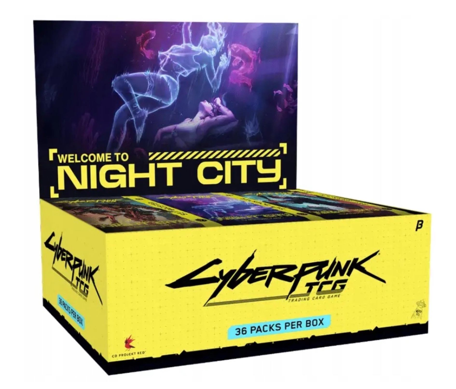 Cyberpunk TCG: Welcome to Night City - BETA Booster Box Display (36 boosterów)