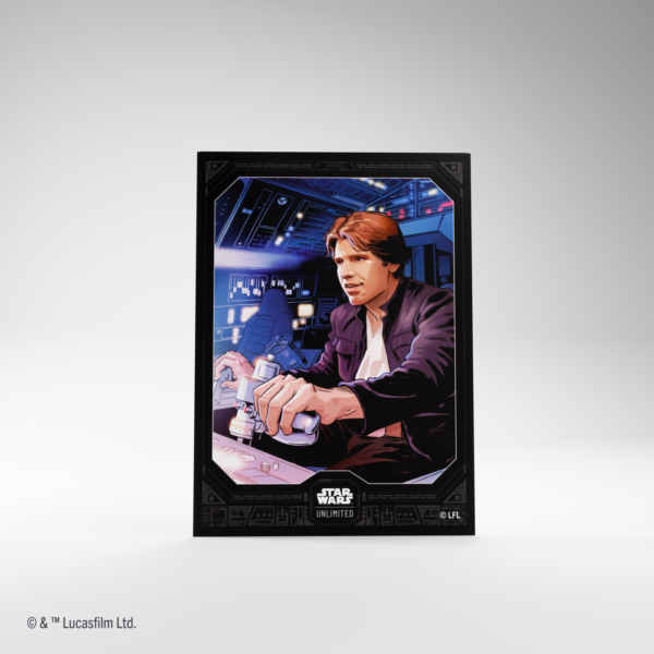Han Solo Premium Art Sleeves - Koszulki do kart Star Wars Unlimited