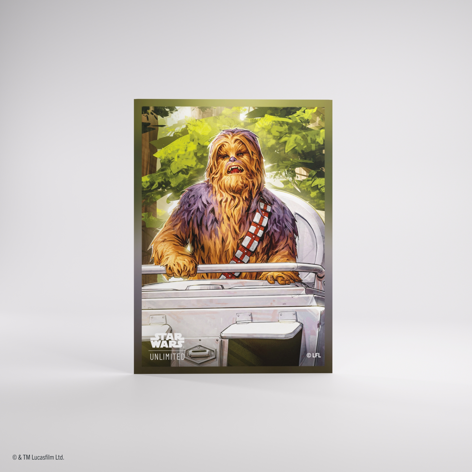Koszulki na karty Star Wars Unlimited - Chebacca - Premium Art Sleeves (80 szt + 2)