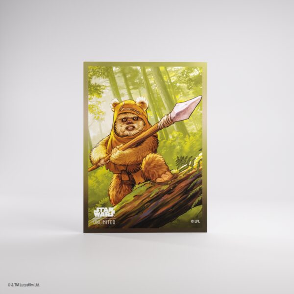 Koszulki na karty Star Wars Unlimited - Wicket Ewok - Premium Art Sleeves (80 szt + 2)