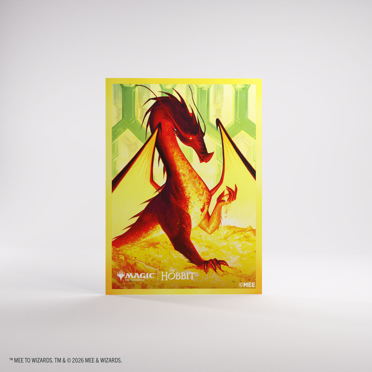 Smaug the Golden - Koszulki Gamegenic: Magic the Gathering - The Hobbit - Premium Art Sleeves (105 szt) - obrazek 2