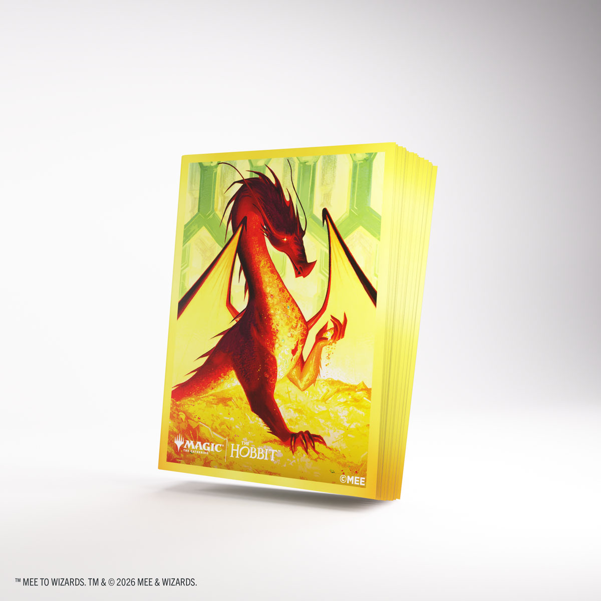 Smaug the Golden - Koszulki Gamegenic: Magic the Gathering - The Hobbit - Premium Art Sleeves (105 szt) - obrazek 3