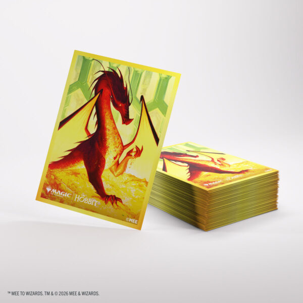 Smaug the Golden - Koszulki Gamegenic: Magic the Gathering - The Hobbit - Premium Art Sleeves (105 szt)