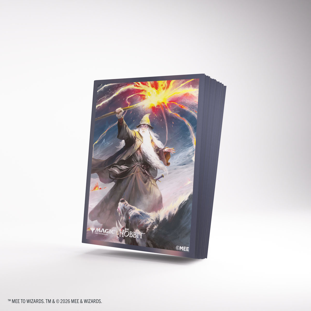 Gandalf, Shadow's Foe - Koszulki Gamegenic: Magic the Gathering - The Hobbit - Premium Art Sleeves (105 szt) - obrazek 3