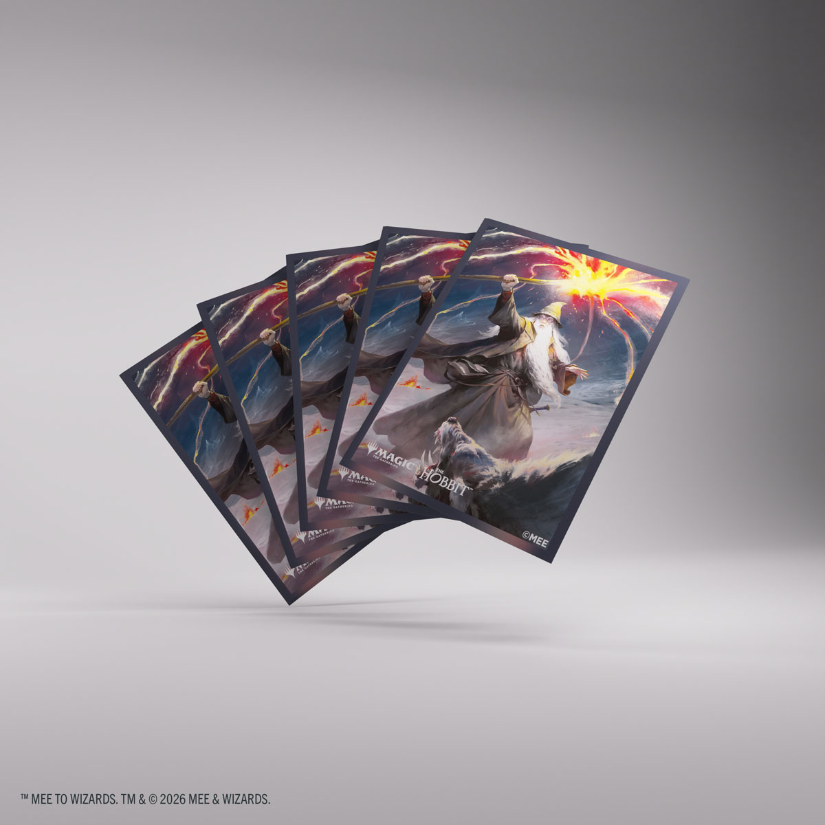 Gandalf, Shadow's Foe - Koszulki Gamegenic: Magic the Gathering - The Hobbit - Premium Art Sleeves (105 szt) - obrazek 4