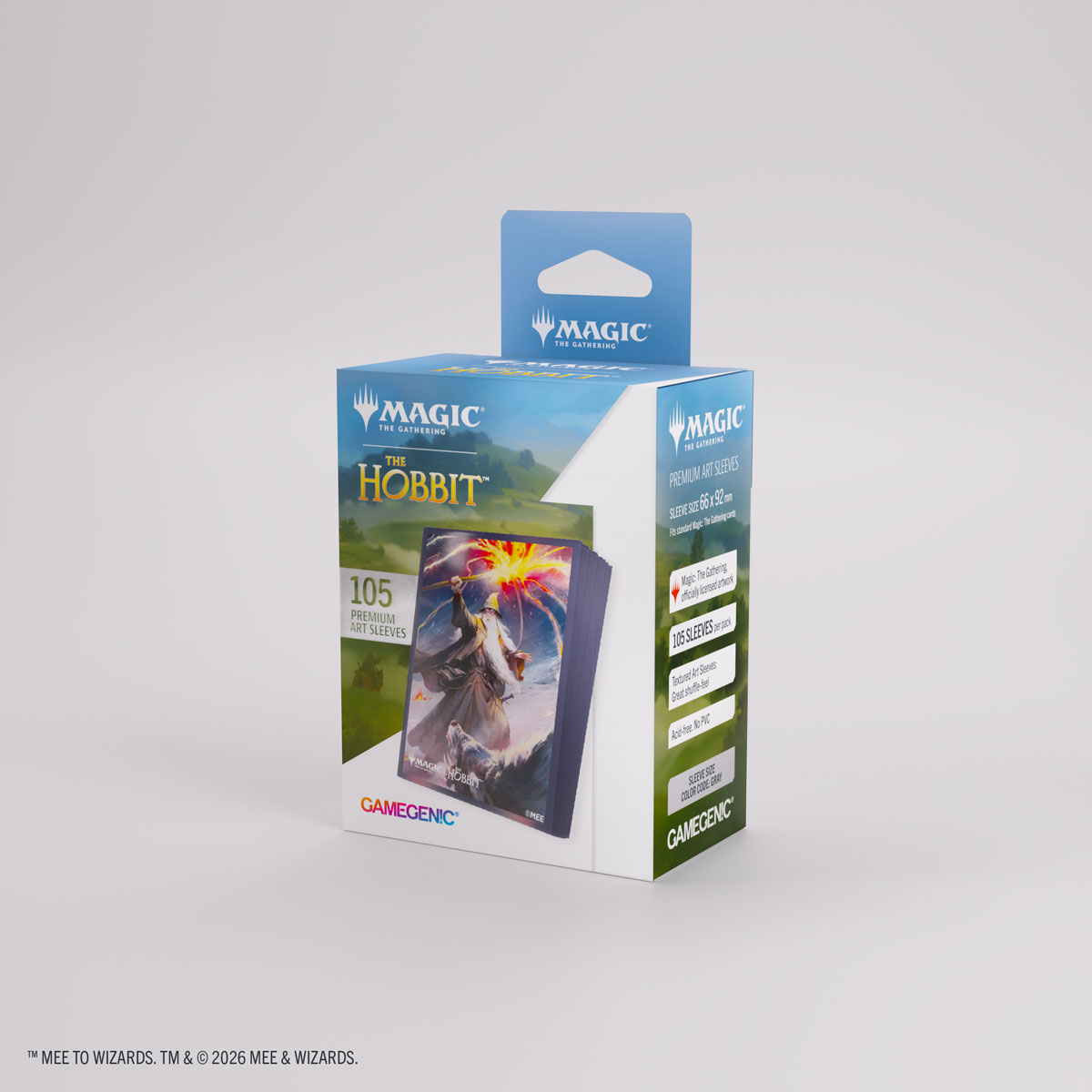 Gandalf, Shadow's Foe - Koszulki Gamegenic: Magic the Gathering - The Hobbit - Premium Art Sleeves (105 szt) - obrazek 5
