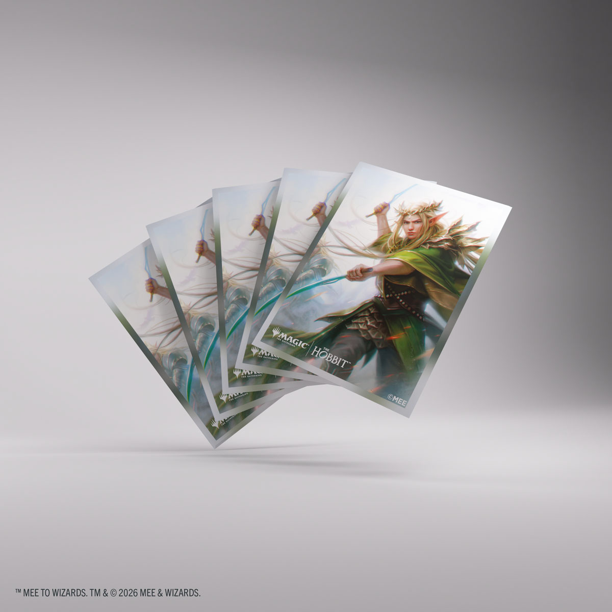 Thranduil, Sindarin Liege - Koszulki Gamegenic: Magic the Gathering - The Hobbit - Premium Art Sleeves (105 szt) - obrazek 4