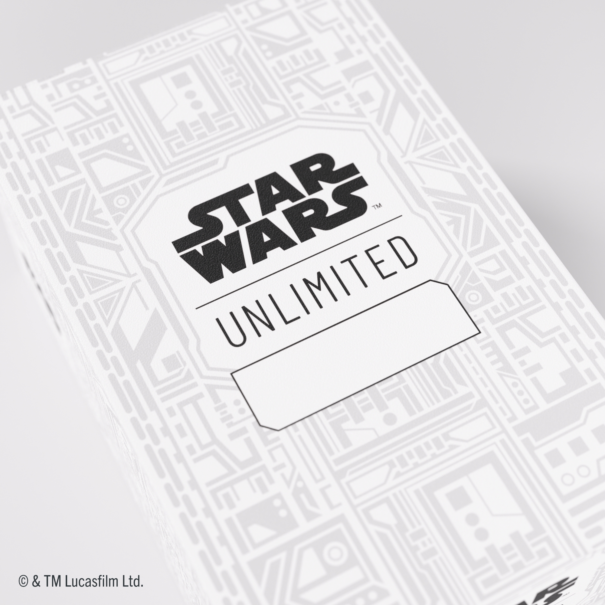 Deck-box na dwie talie kart Star Wars Unlimited - Double Soft Crate - Biały - obrazek 2
