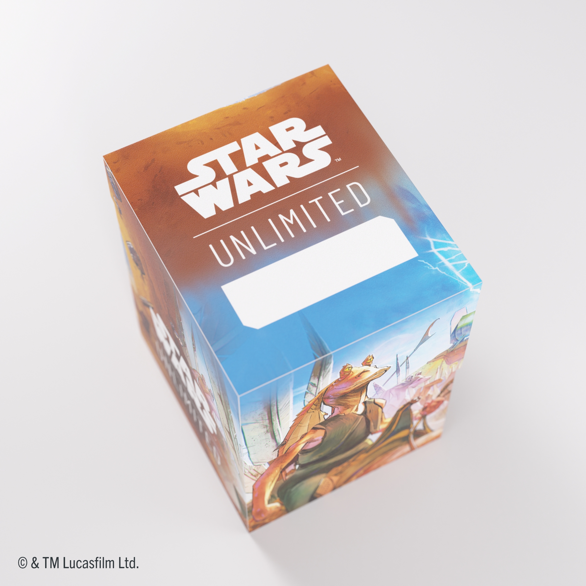 Deck-box na talię kart Star Wars Unlimited - Jar Jar Binks - obrazek 2