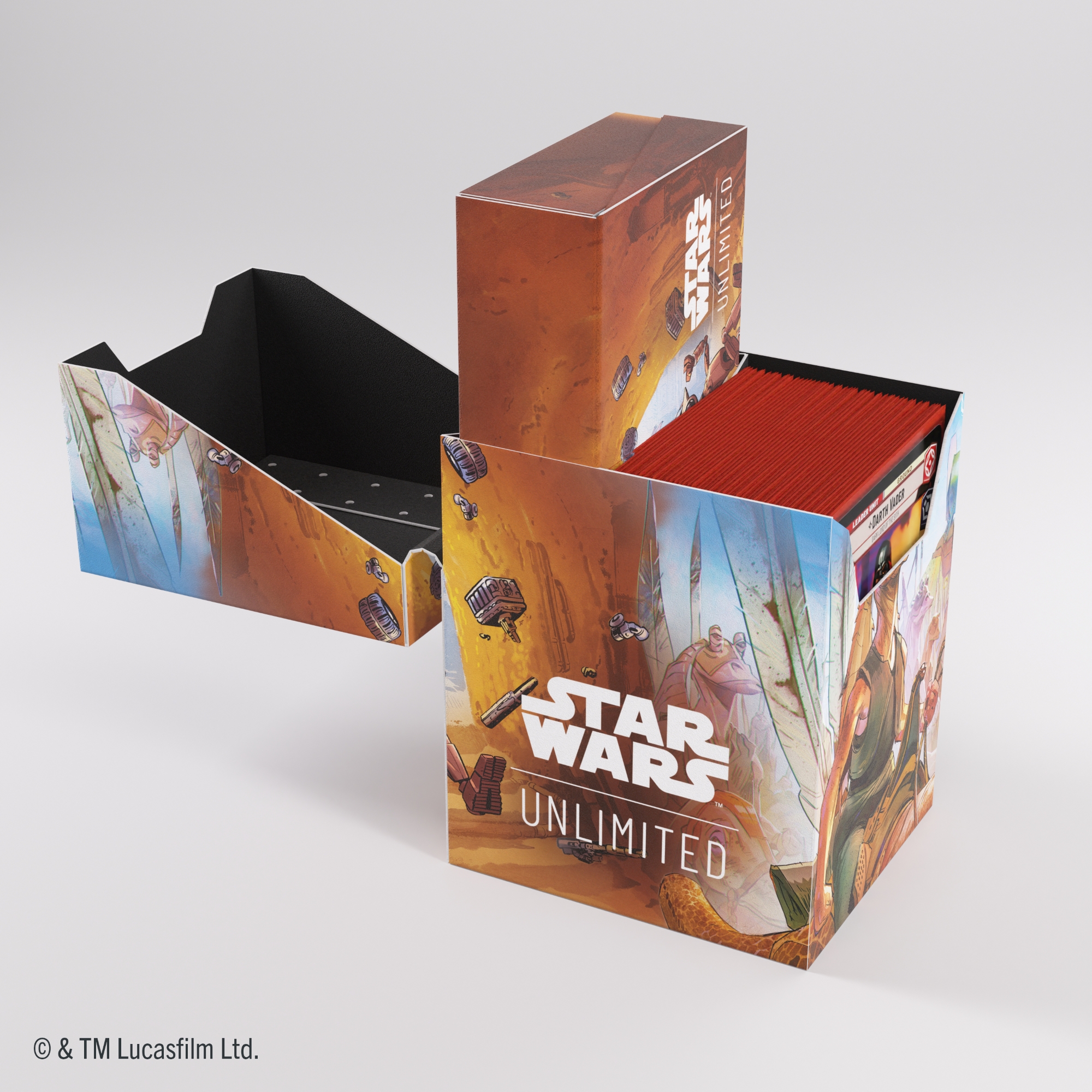 Deck-box na talię kart Star Wars Unlimited - Jar Jar Binks - obrazek 3