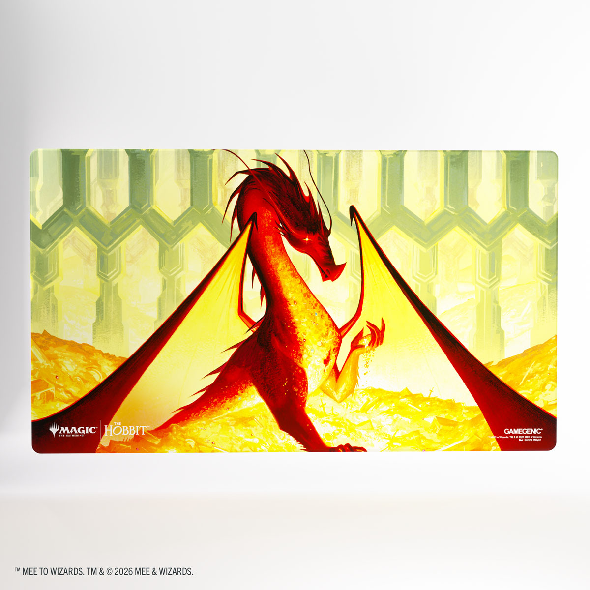 Smaug the Golden - The Hobbit - Mata Gamegenic: Magic the Gathering - Shiny Playmat - obrazek 2