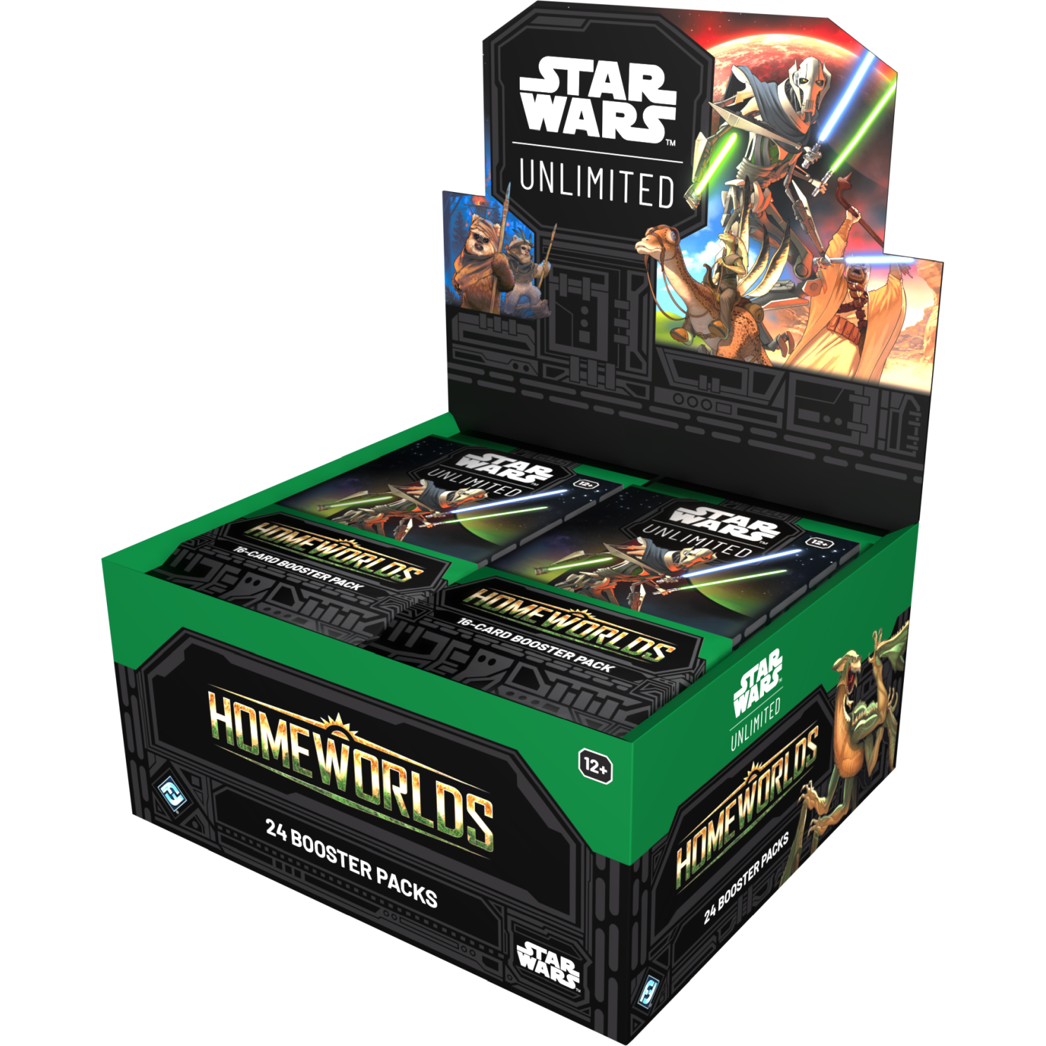 Star Wars Unlimited - Homeworlds - Booster Box Display