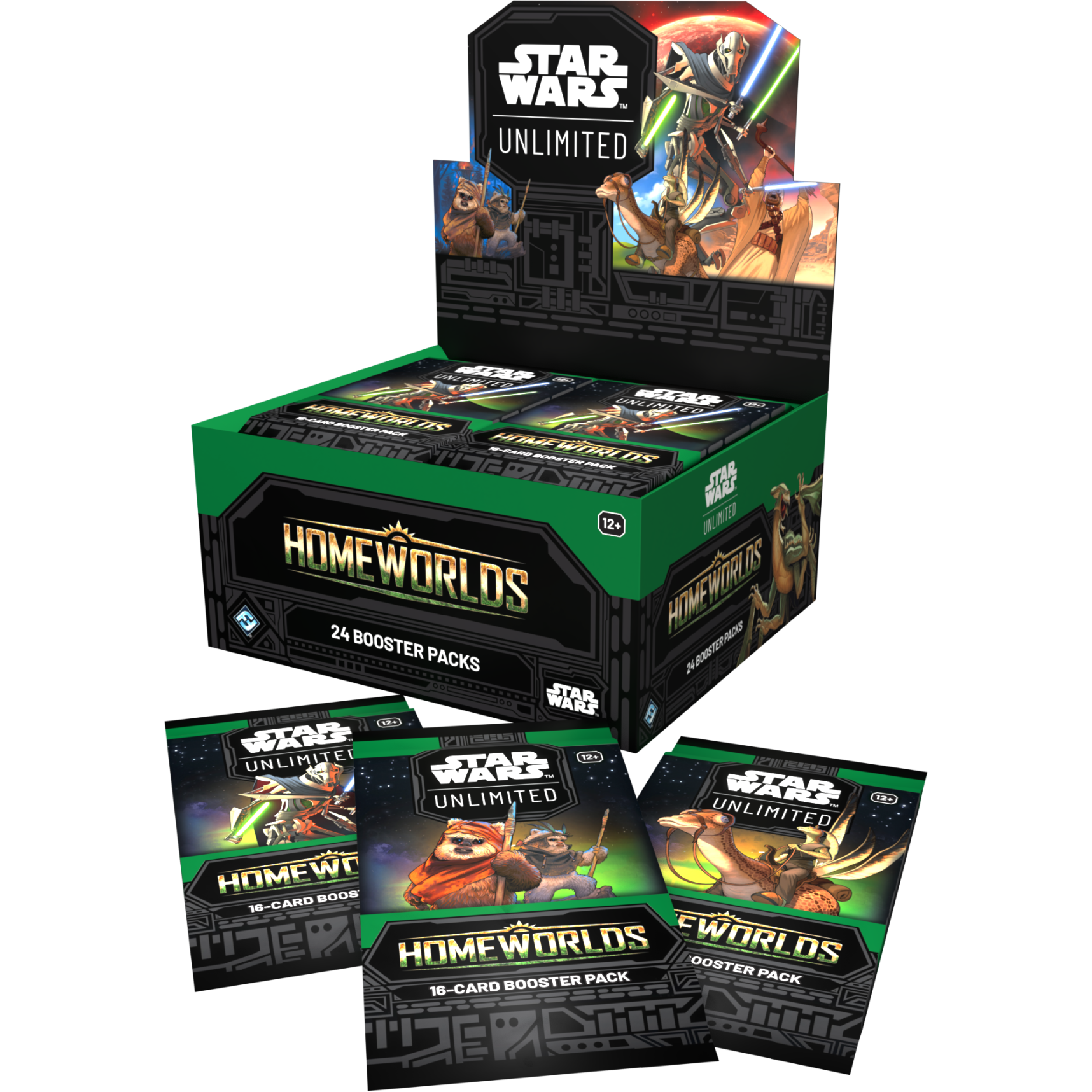 Star Wars Unlimited - Homeworlds - Booster Box Display - obrazek 3