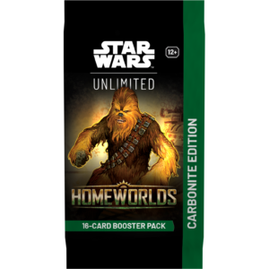 Star Wars Unlimited: Homeworlds Carbonite Booster Pack - Kolekcjonerski