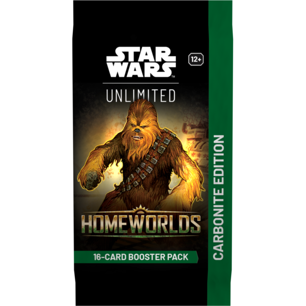 Star Wars Unlimited: Homeworlds Carbonite Booster Pack - Kolekcjonerski