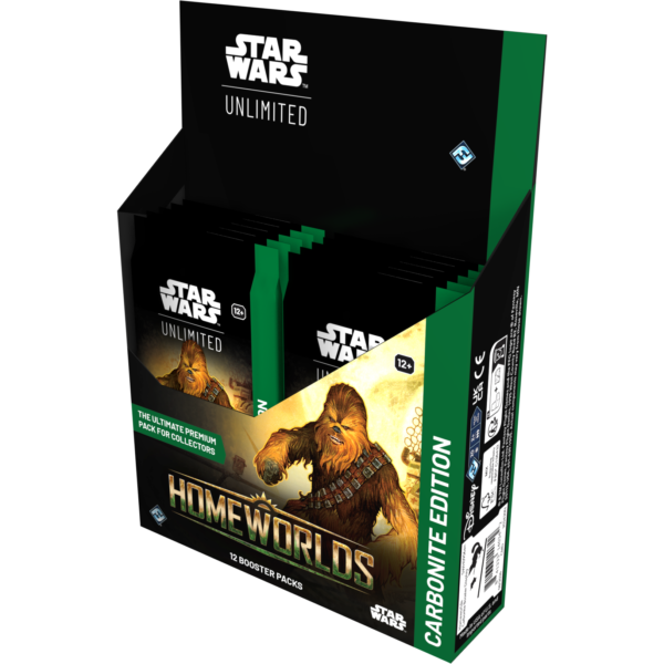 Star Wars Unlimited - Homeworlds - Carbonite Booster Box