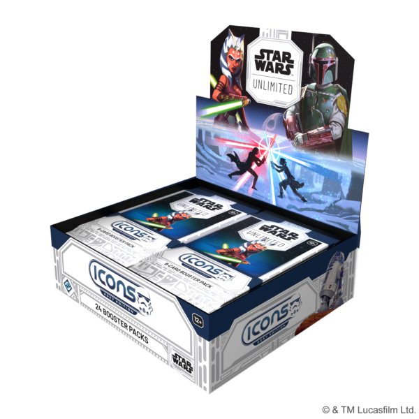 Star Wars Unlimited - ICONS - Booster Box Display