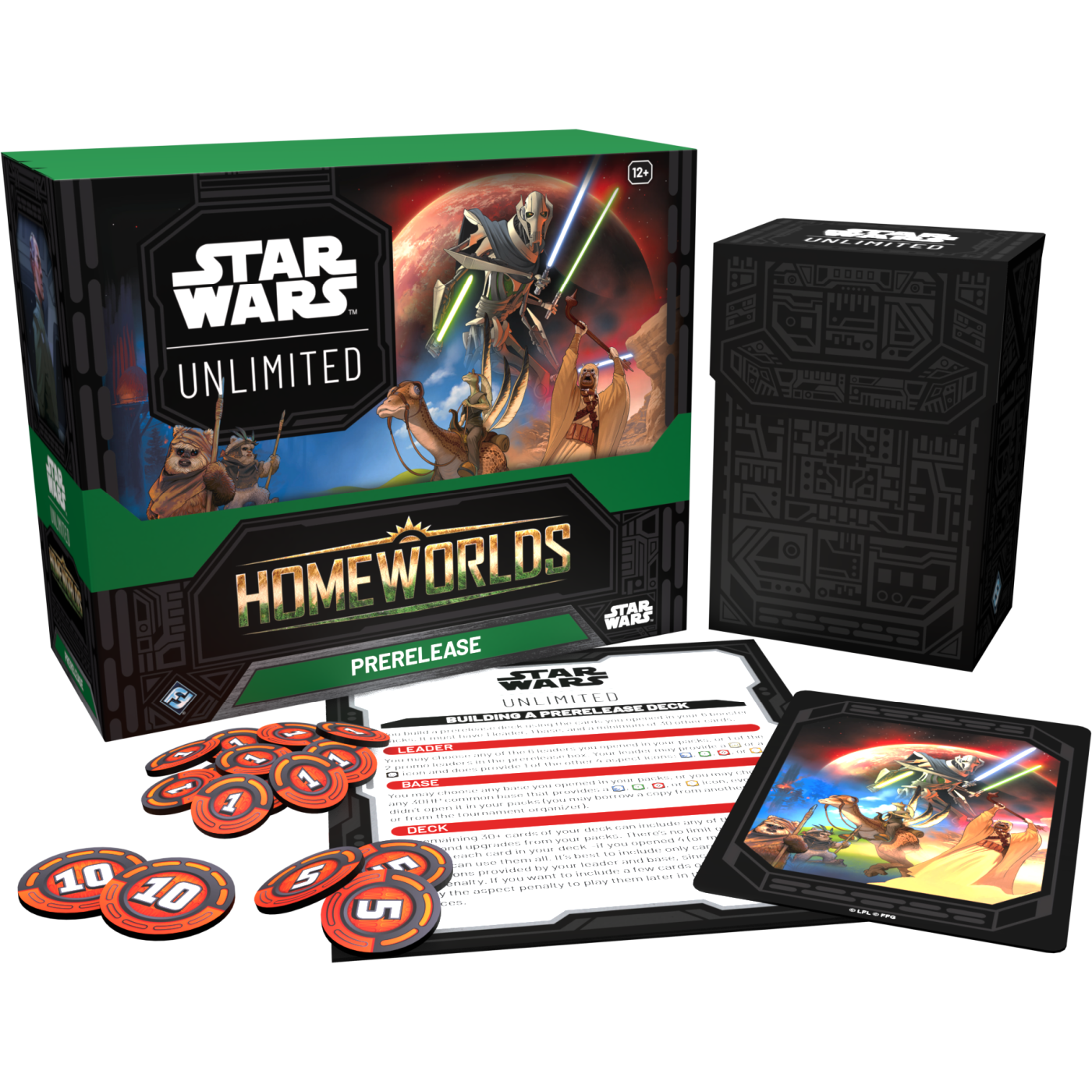 Star Wars: Unlimited Card Game - Homeworlds - Prerelease Box - obrazek 2