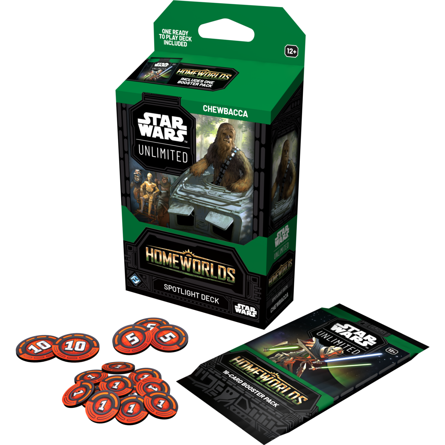 Star Wars Unlimited - Homeworlds - Spotlight Deck - Chewbacca - obrazek 2