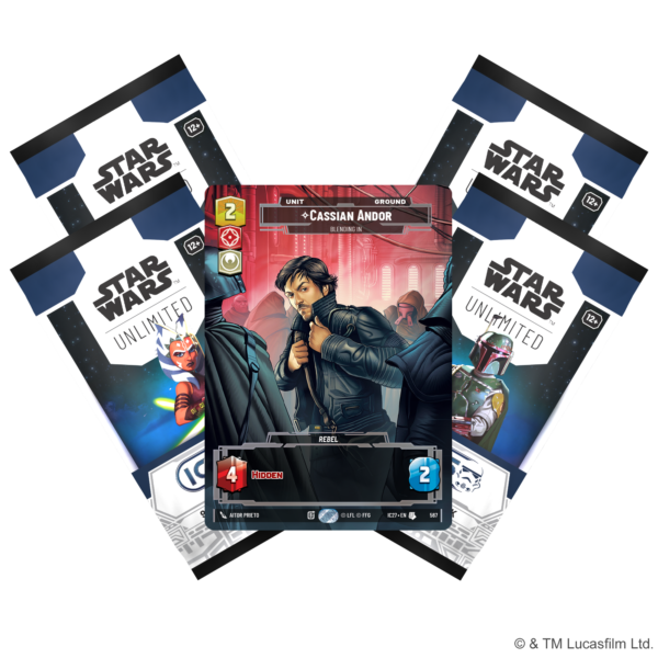 Star Wars Unlimited - ICONS - 4 Booster Pack Set