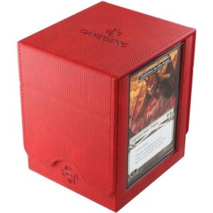 Pudełko na karty Gamegenic: Squire PLUS 100+ XL - Czerwone