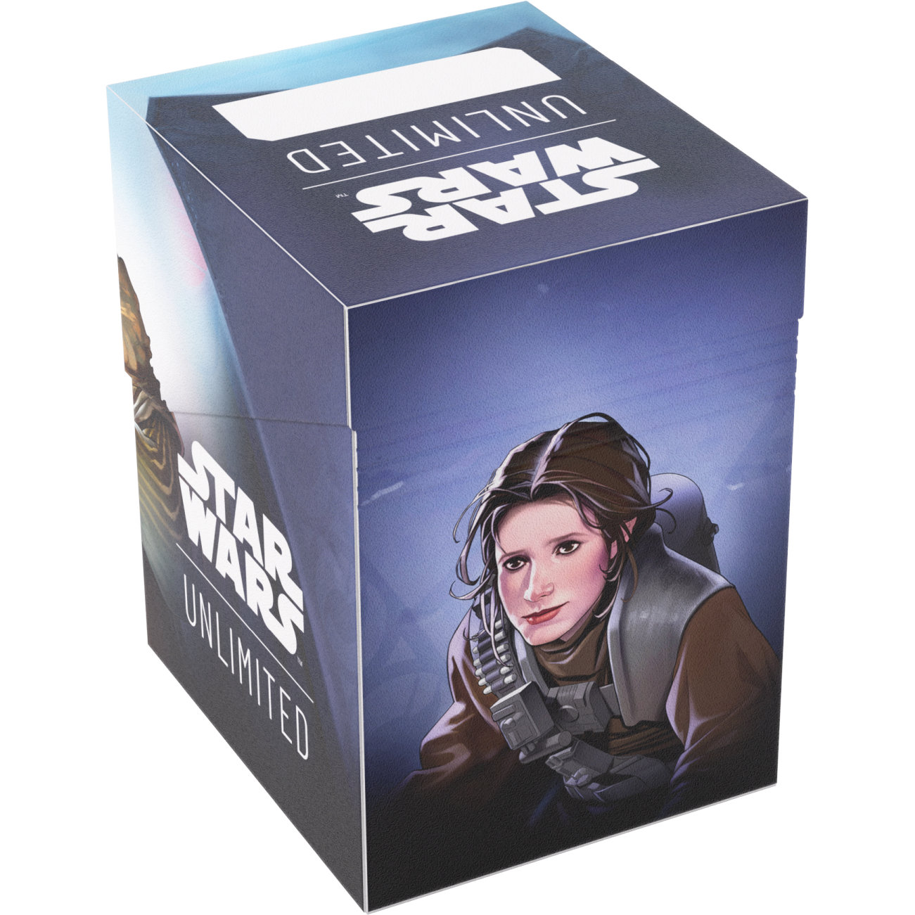 Deck Box Star Wars Unlimited - Jabba / Leia - Pudełko na talię Gamegenic Soft Crate - obrazek 2