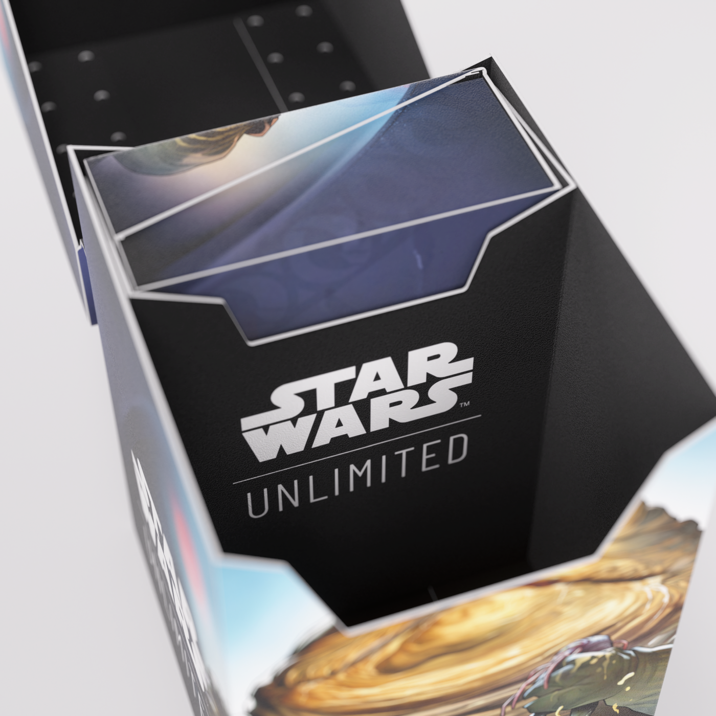 Deck Box Star Wars Unlimited - Jabba / Leia - Pudełko na talię Gamegenic Soft Crate - obrazek 5