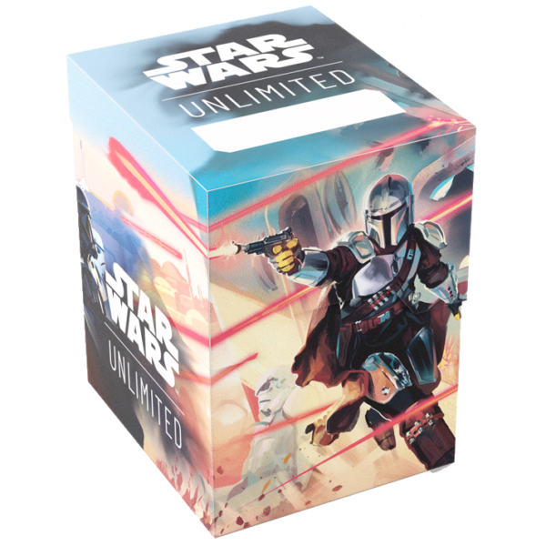 Deck Box Star Wars Unlimited - The Mandalorian / Moff Gideon - Pudełko na talię Gamegenic Soft Crate